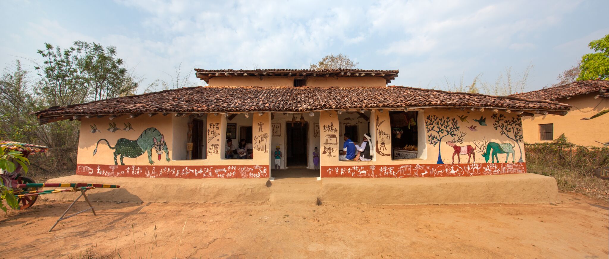 The Corbett Foundation (TFC) has built a tribal museum at Kanha to share the history and culture of local tribes. PHOTO: Byron Flateland