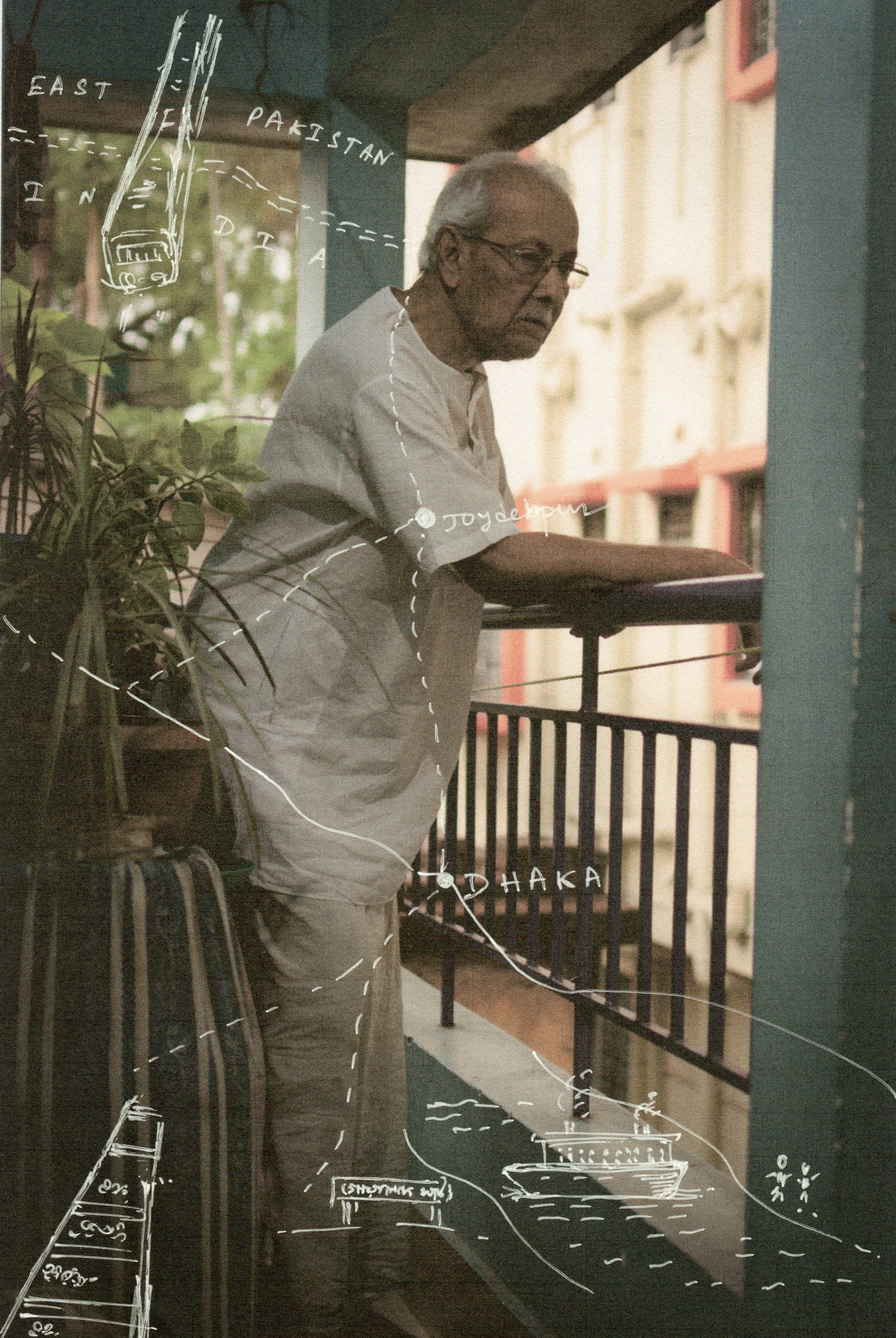  Mr Bhawani Prasad Mukhote had just stepped into his teens. During the 1950 Dhaka riots, his parents had forced him to leave home for Calcutta. He had to take a 7 hour long ferry that would connect Dhaka to the nearest port ‘Goalondo Ghat’ from where