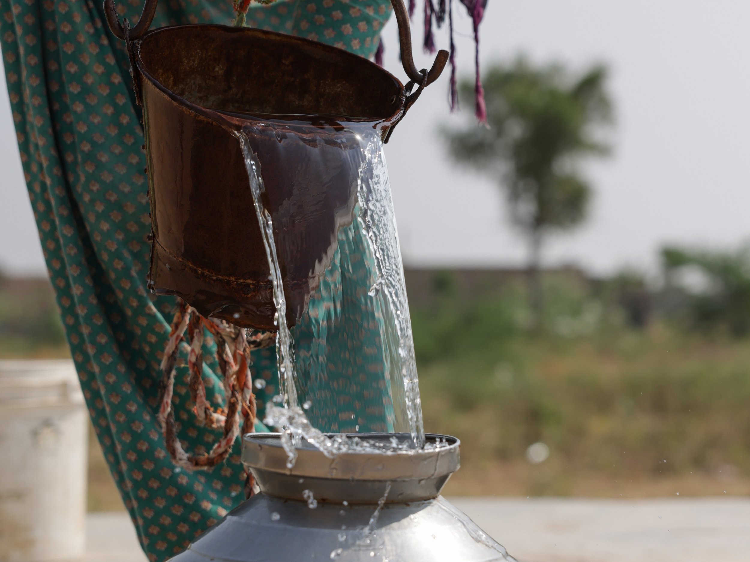 Water is a precious resource in the Thar Desert. Having access to fresh water through the work of OneProsper has changed the lives of many families in the area.