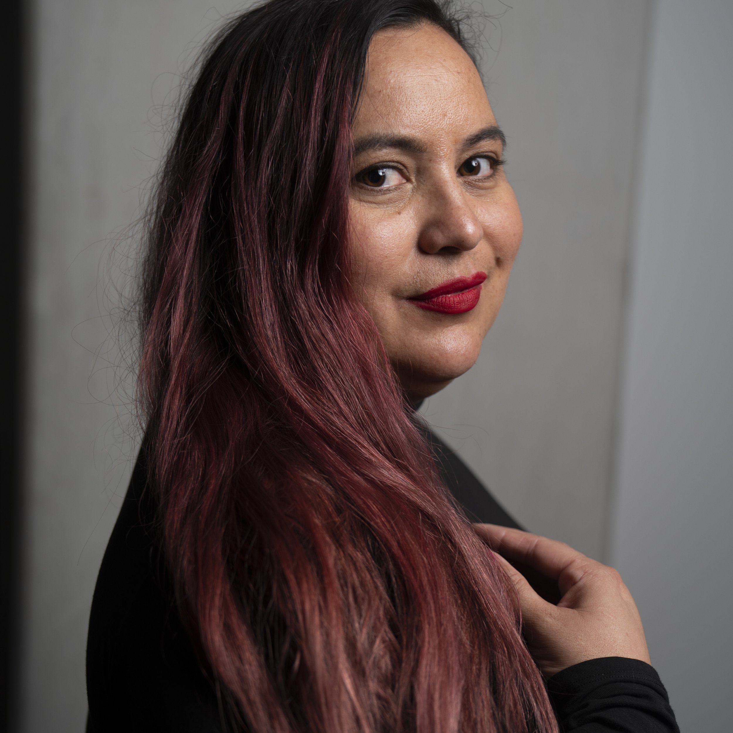 Renae Maihi, one of the winners of the Dramatic Feature Award for the film “We Are Still Here”. Image by Danielle Khan Da Silva.