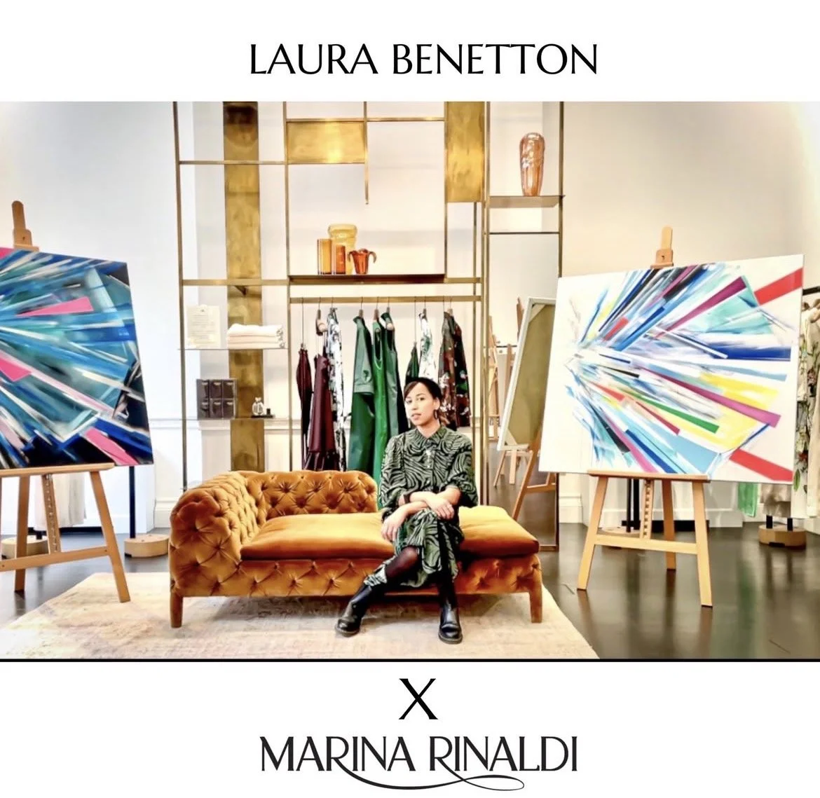 LAURA BENETTON X MARINA RINALDI