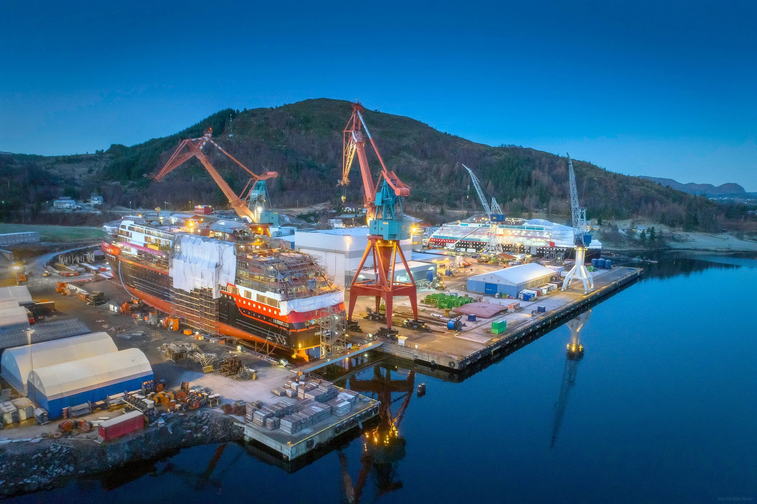 Ny start og ny kontrakt for Kleven Verft