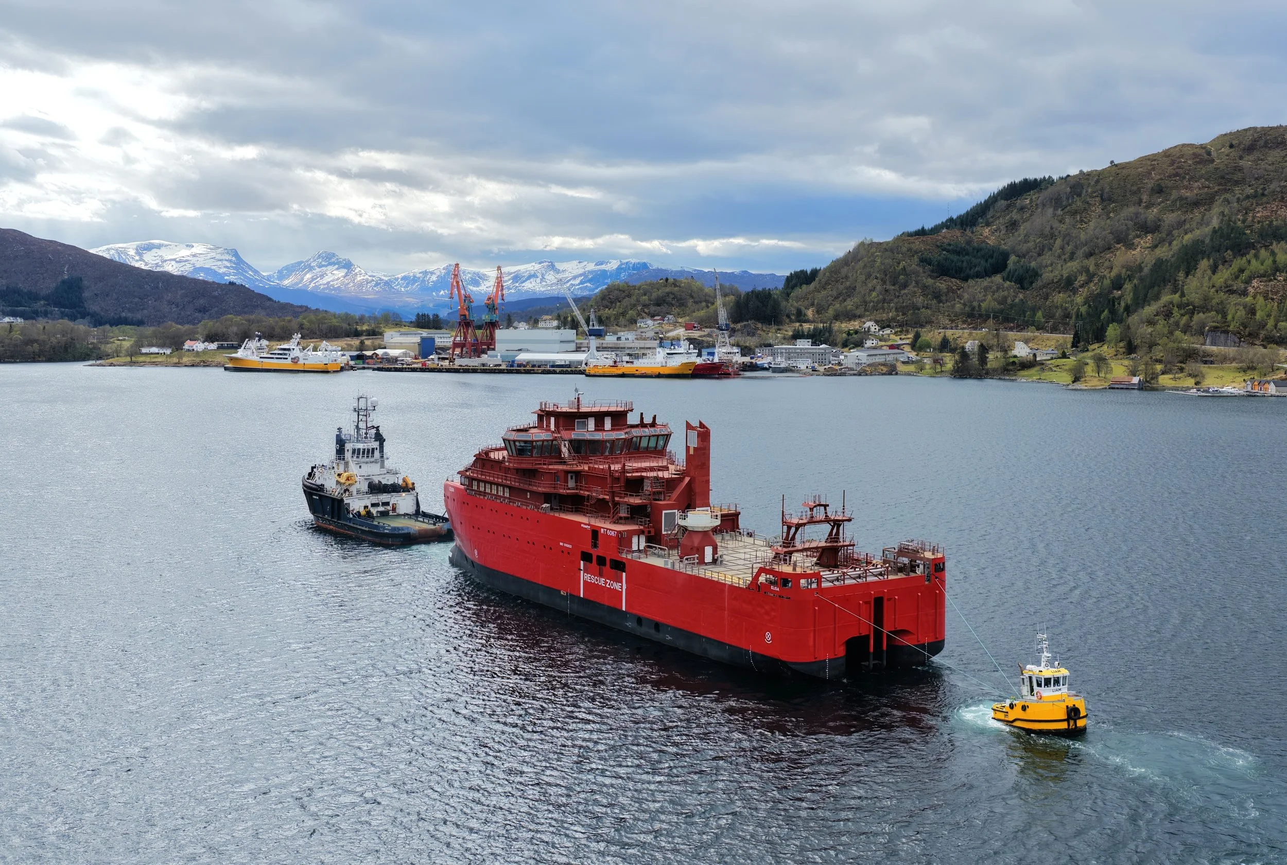 B404 arrived Green Yard Kleven