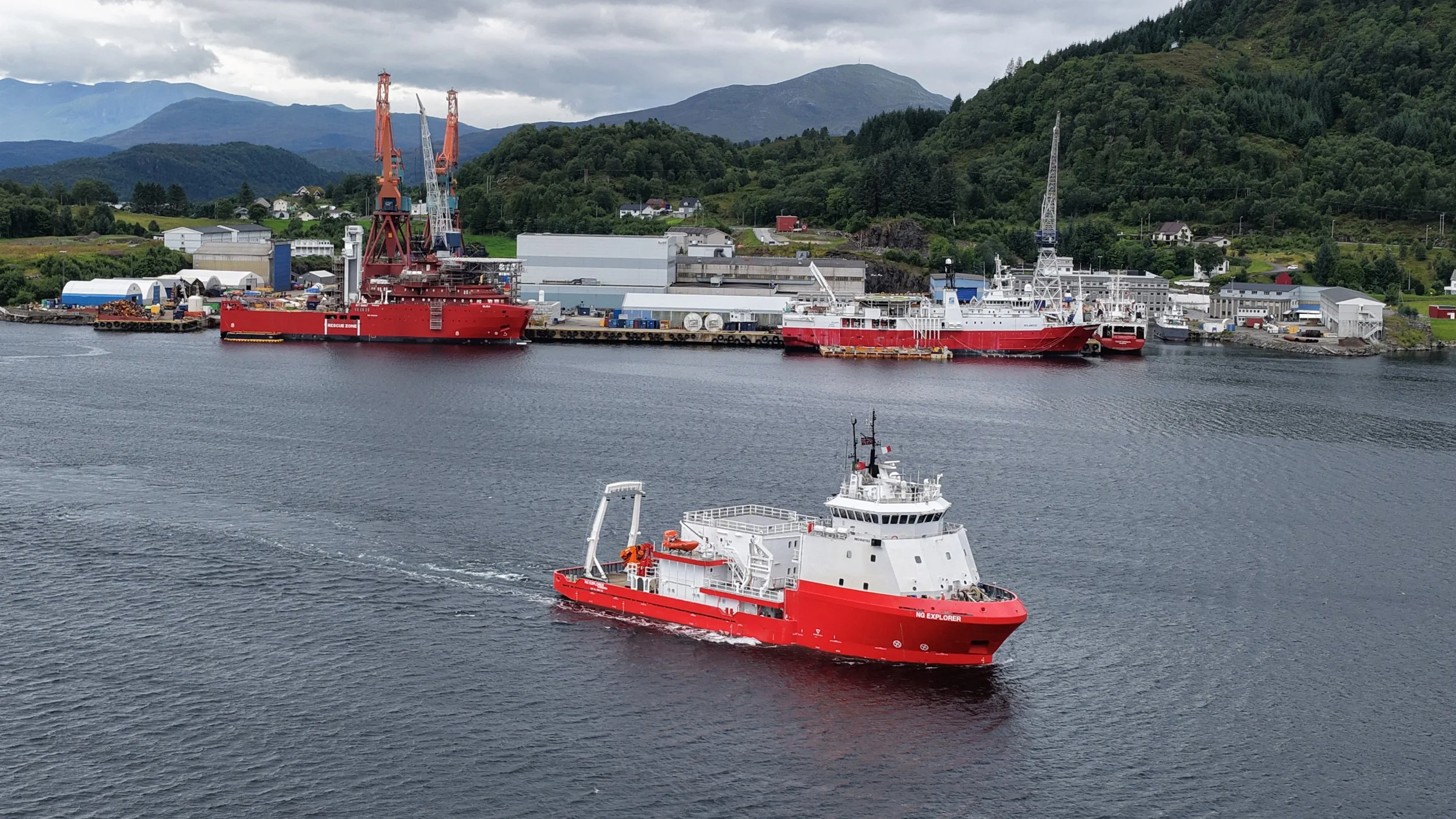 Green Yard has delivered the conversion project NG Explorer.
