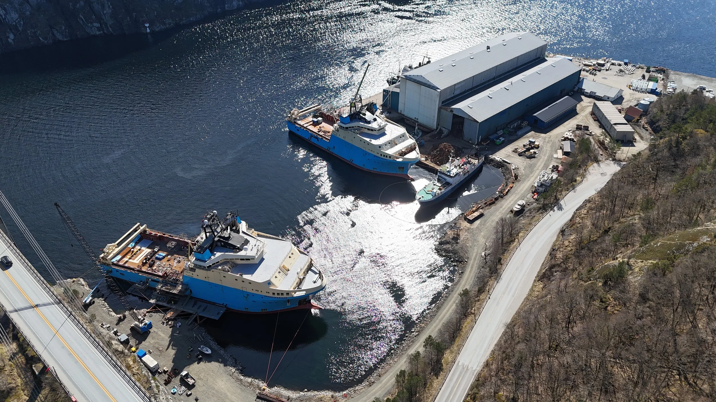 Two conversions delivered to DOF at Green Yard Feda
