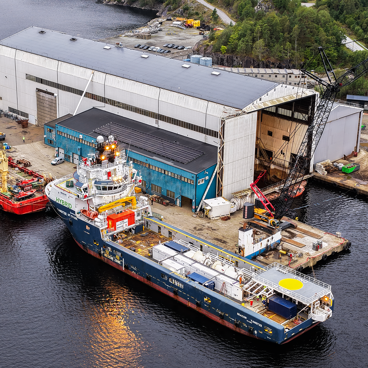 TGS returns to Green Yard Feda for demobilization