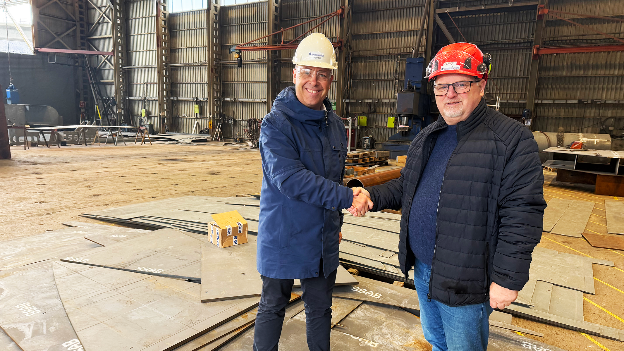 Skrogbyggingskontrakt til Green Yard Kleven