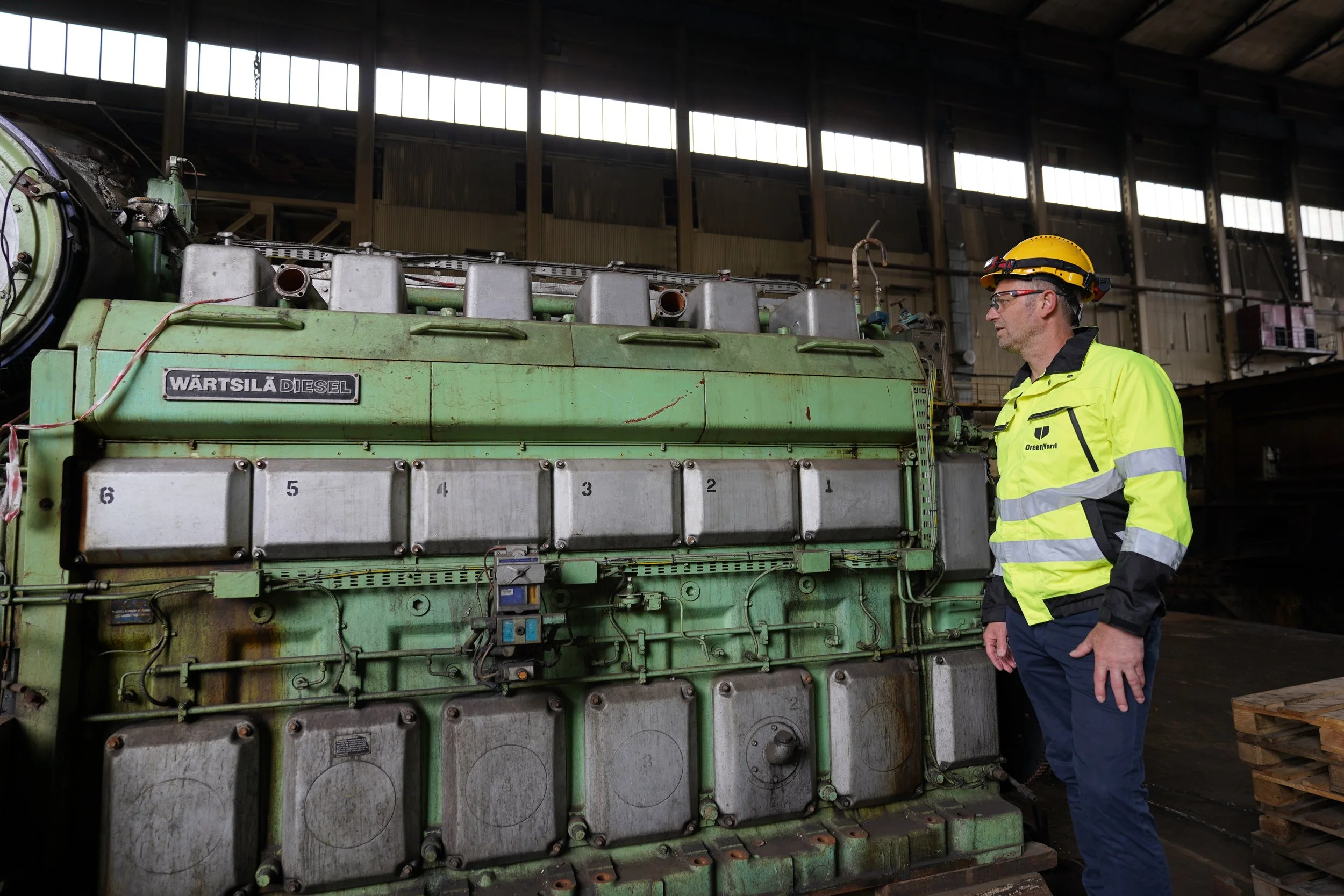 TEST Caterpillar engine