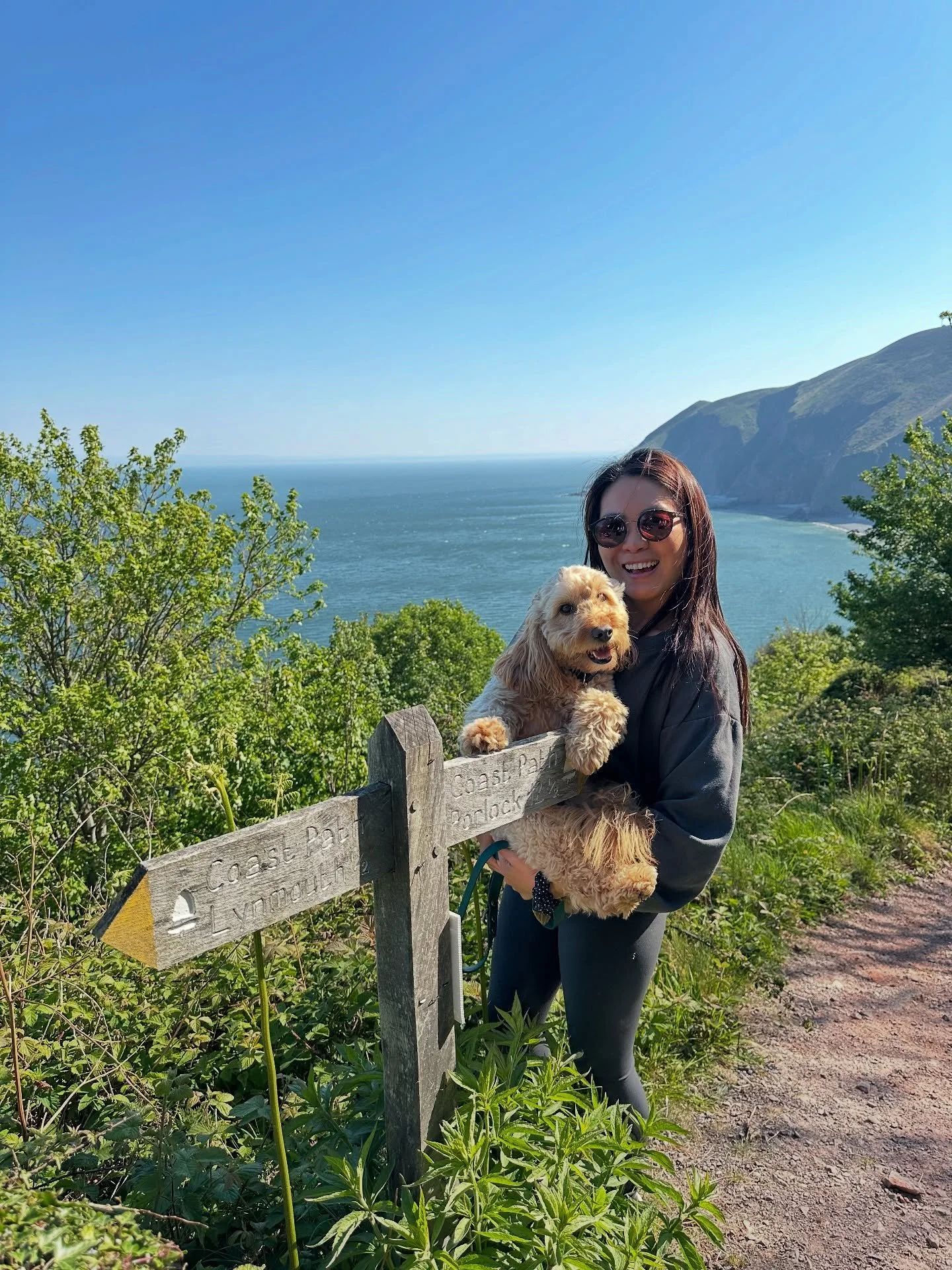 Life lately ☀️ 

1. South west coast path hiking weekend 🐾 
2. dandeLEOn 🦁 
3. New soul timing friends ❤️
4. Soul sisters ✨ aka new victims for me to send useless reels to 
5. Abracadabra 🪄 
6. Do you like our new podcast cover - &lsquo;Spiritual 