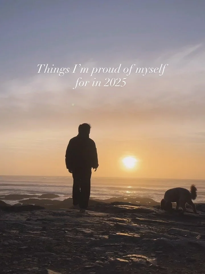 2025 asked a lot of me and I am proud of how I met it. 

This year reminded me that strength can feel like you&rsquo;re failing and look like starting over. That strength can mean 
asking for help, beginning again and choosing ourselves over and over