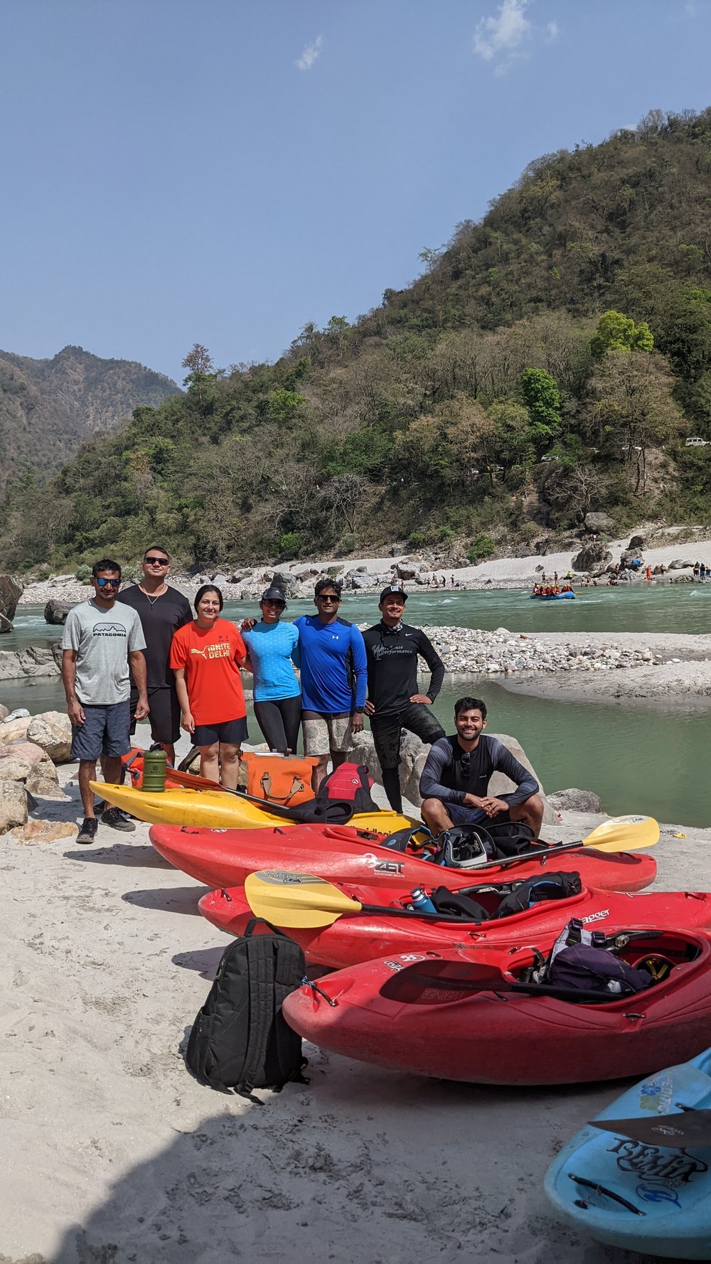 9) We are grateful for enthusiastic kayakers.