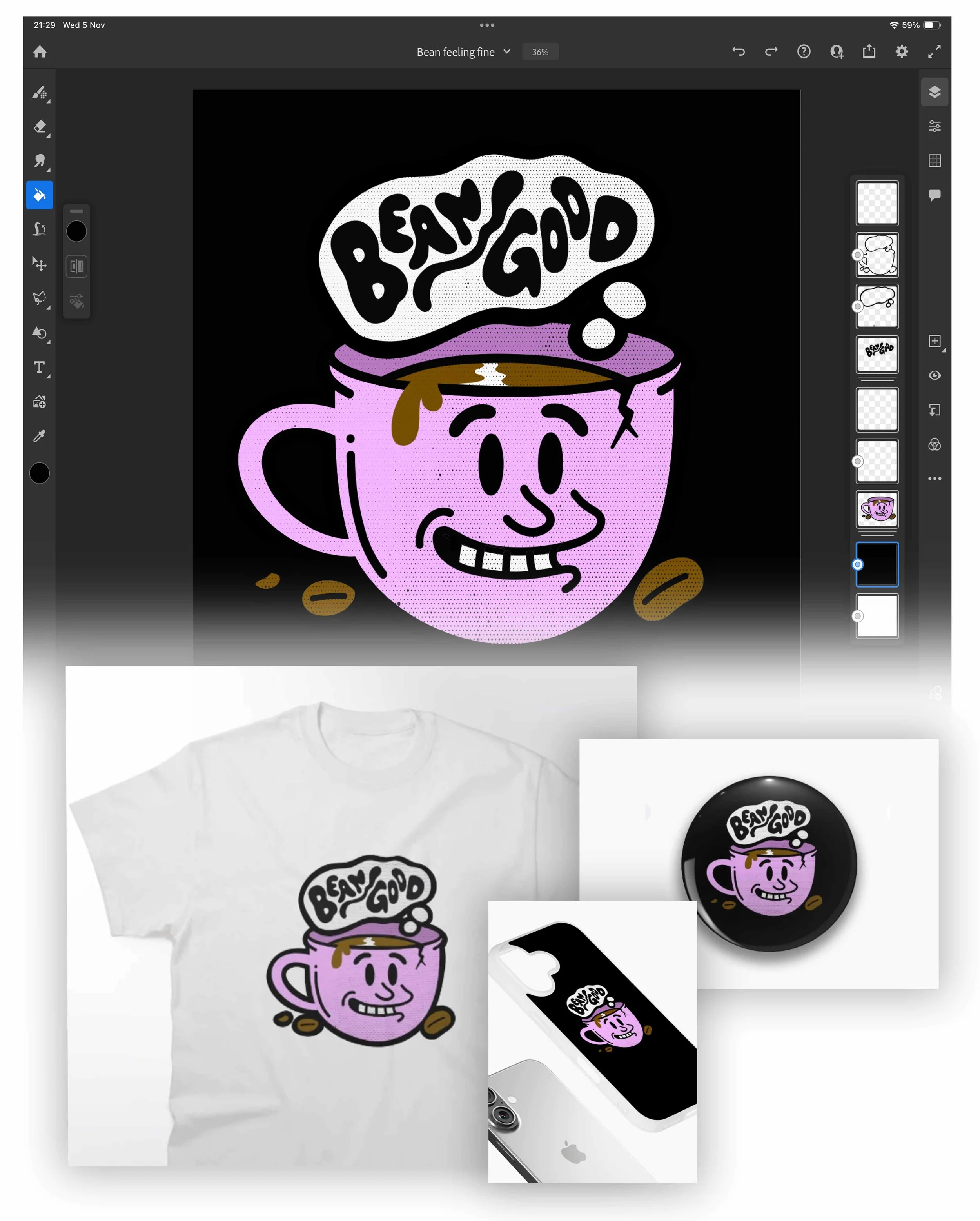 iPad-illustration-series-Bean-good.jpg