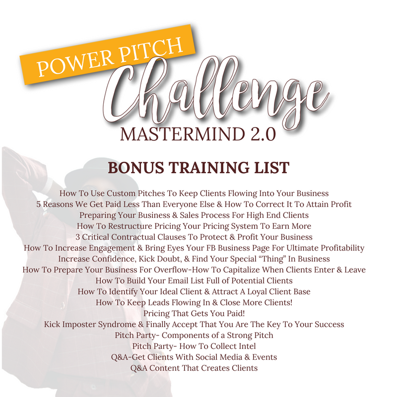 POWER PITCH CHALLENGE MASTERMIND 2.0 BONUS TRAINING LIST.png