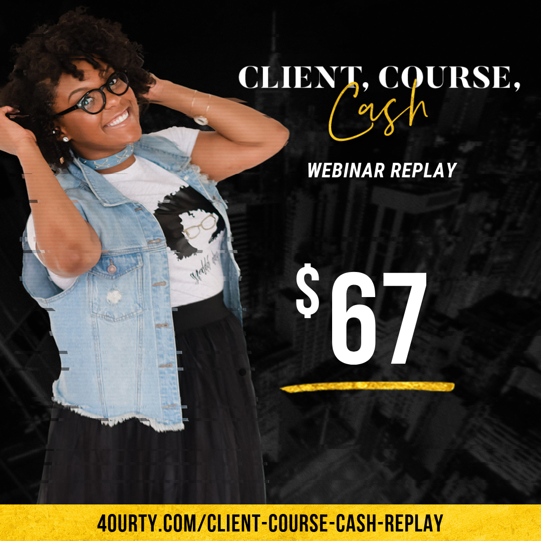 CLIENT, COURSE, CASH LIVE CLASS REPLAY