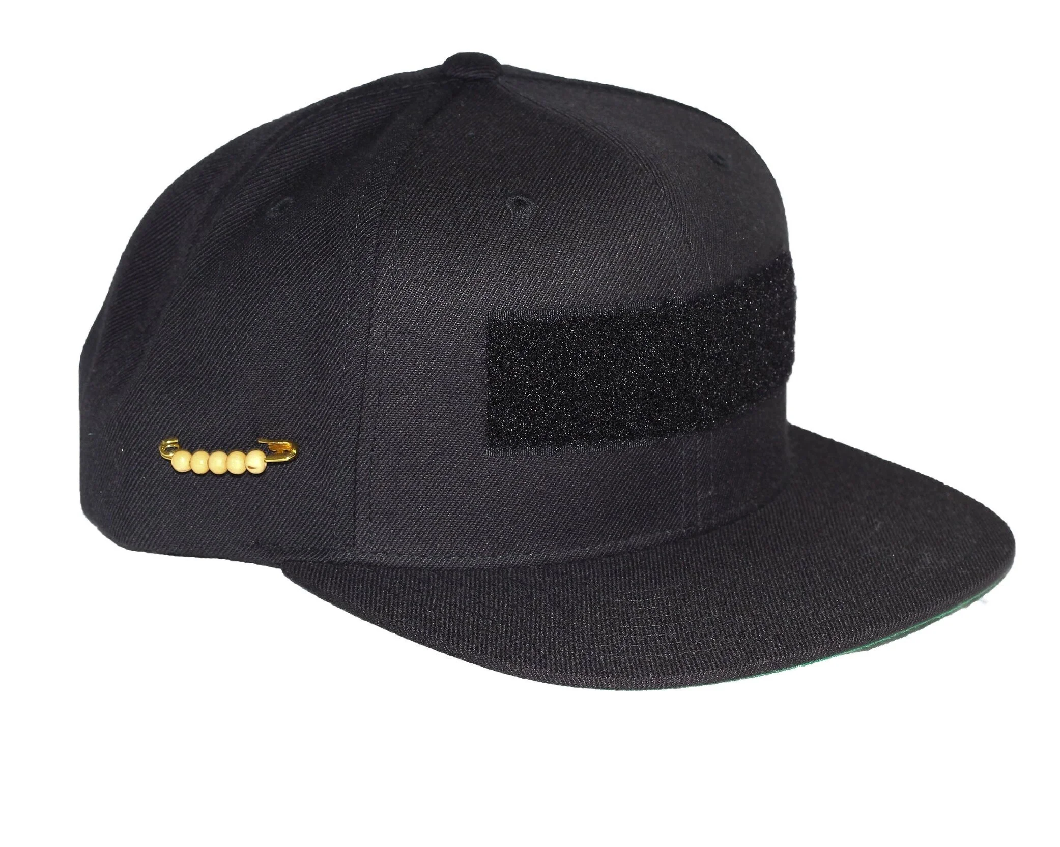 Custom Snapback Cap | Black Velcro 