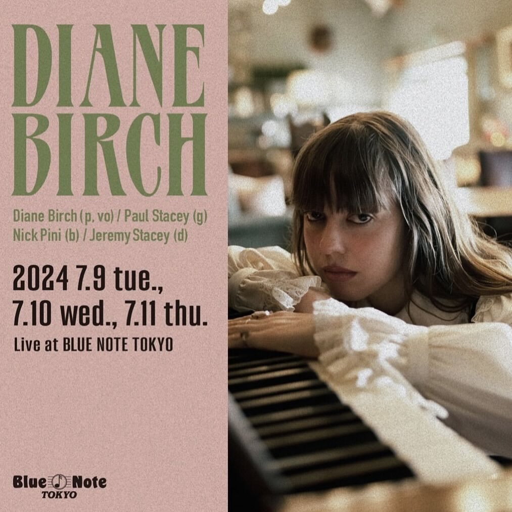 I am so so excited to be back in Japan this summer playing 3 nights in Tokyo at @bluenotetokyo July 9,10,11 🇯🇵 #FlyingOnAbraham @pvinerecords