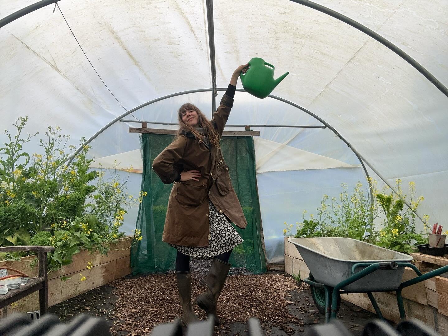 Green is the new black! Or Brown. Brown definitely forever! Don&rsquo;t worry I&rsquo;m not giving up on music just spending less time at home contemplating my existence and more time in a polytunnel with my hands in the soil learning from the greate