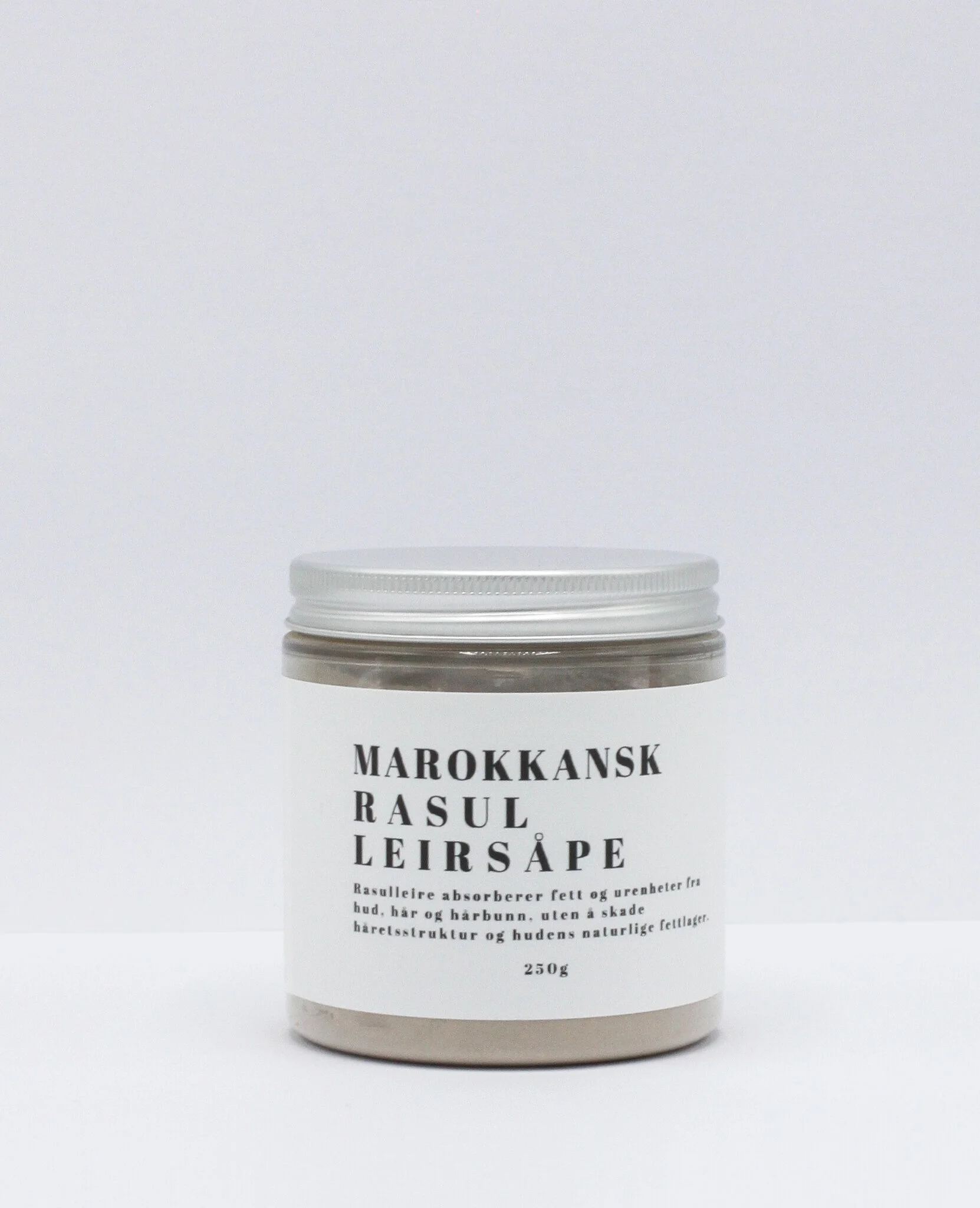 Charlottes Urtekosmetikk - Rasul leire (Soltørket Marokkansk Leirsåpe)
