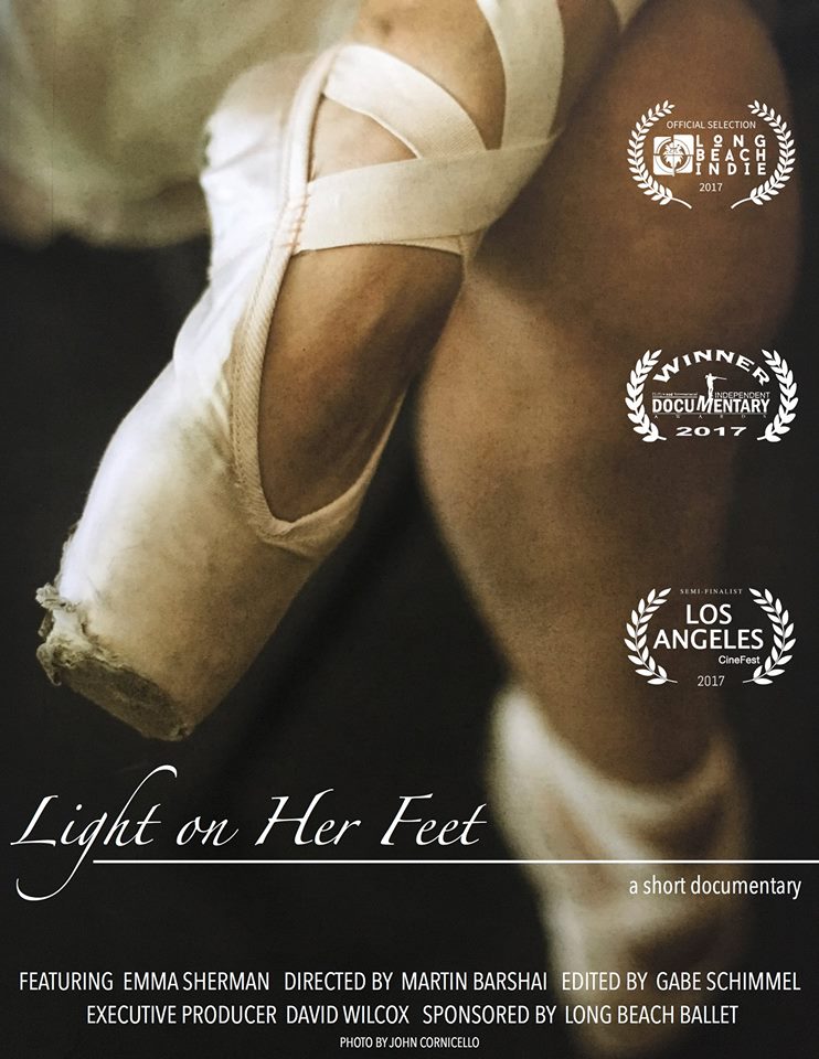 LIGHT ON HER FEET