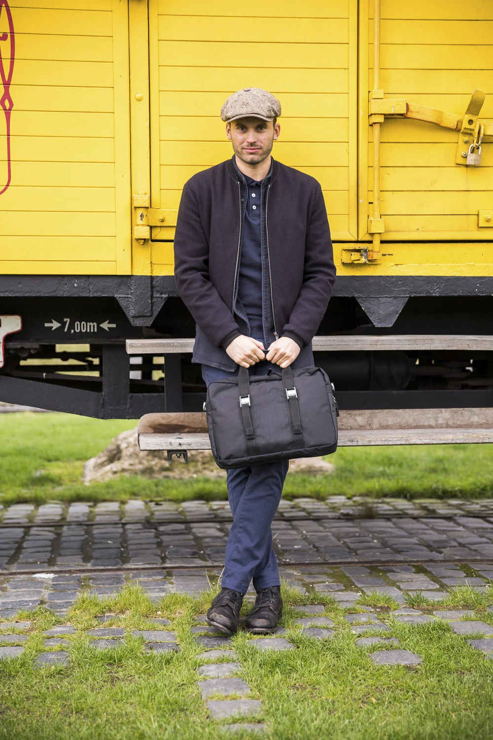 CARGO 101: Two Handle Business Bag 4168-001 Black