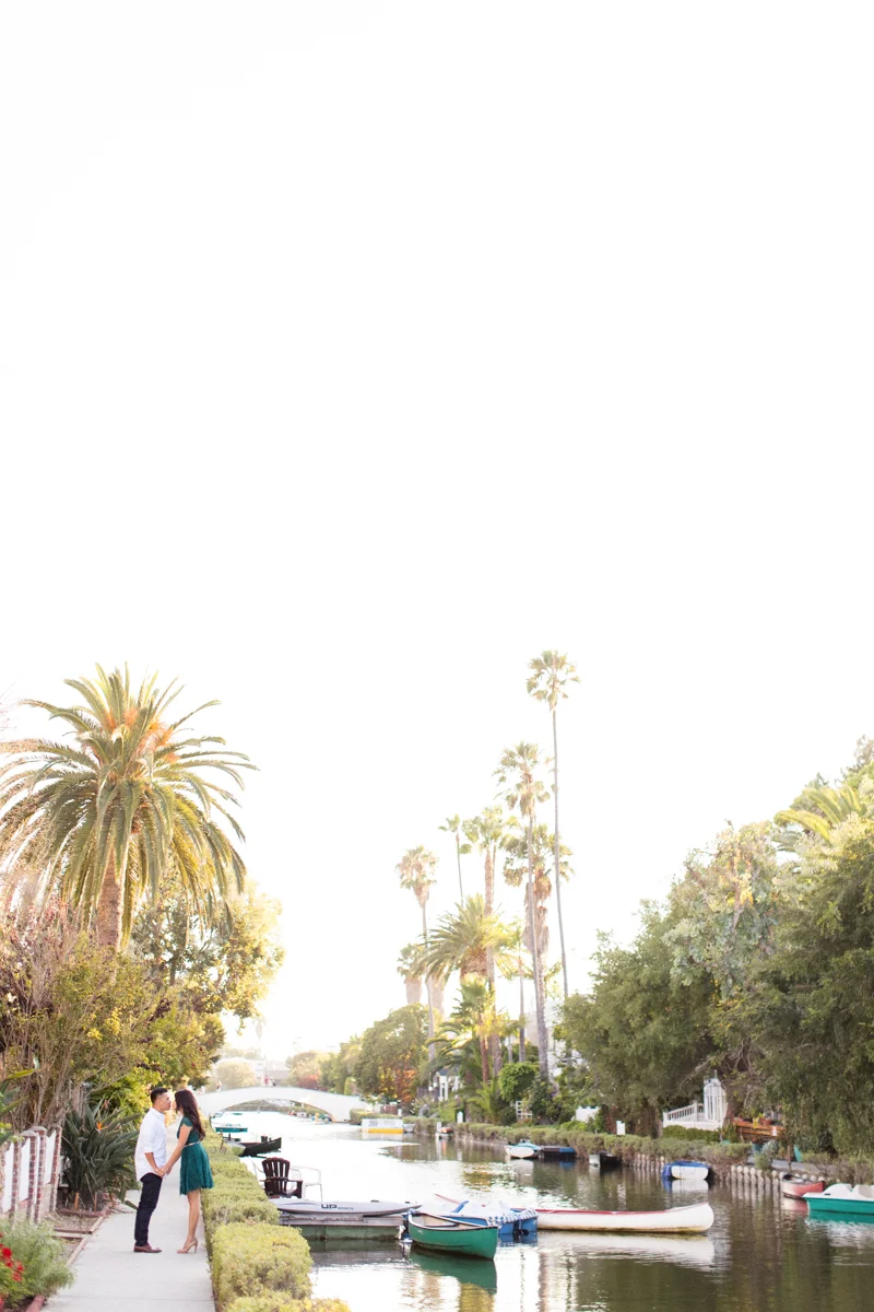thevondys.com | Engagements at the Venice Canals | Southern California Engagement Photography | The Vondys
