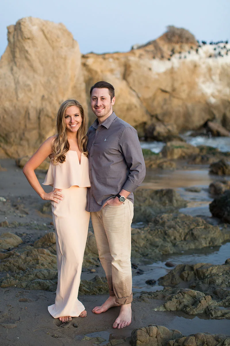 thevondys.com | Engagements at El Matador State Beach | The Vondys Engagement Photography | Southern California Wedding Photographer