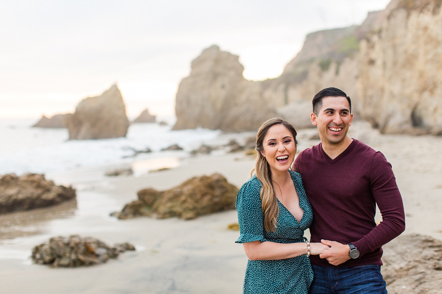 thevondys.com | El Matador Beach | Malibu Engagement Photographer | The Vondys