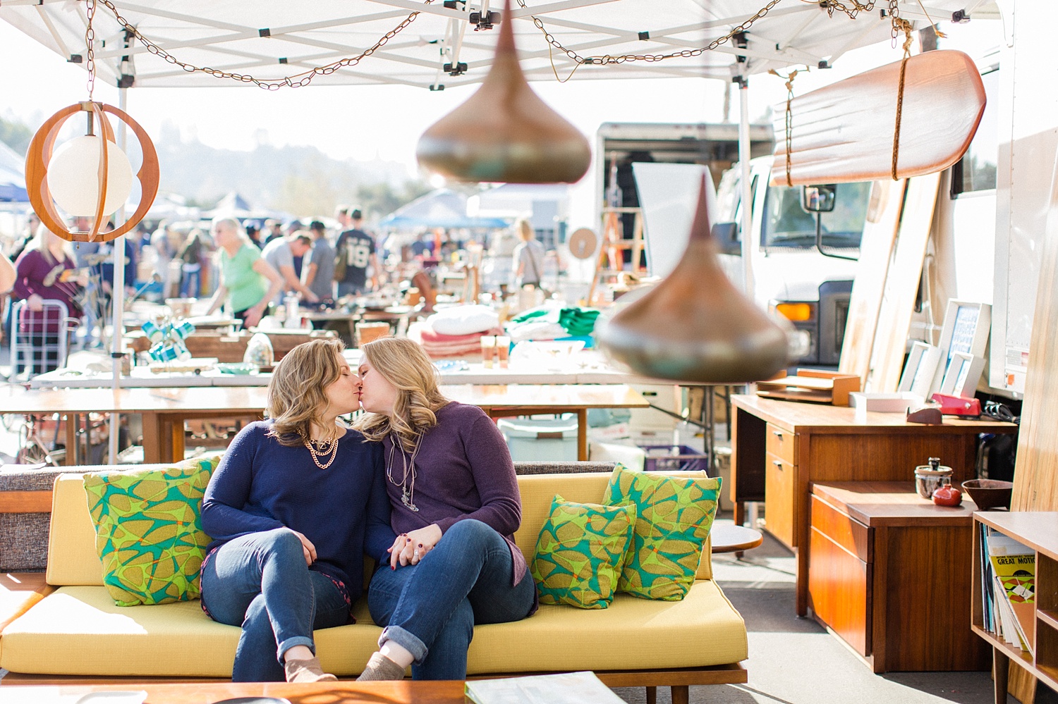 thevondys.com | Rose Bowl Flea Market | Pasadena Wedding Photographer | The Vondys