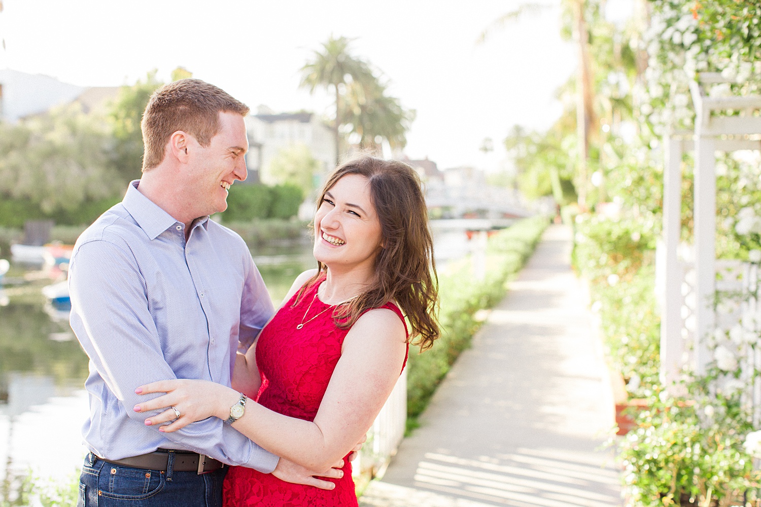 thevondys.com | Los Angeles Engagement | Venice Canals | The Vondys