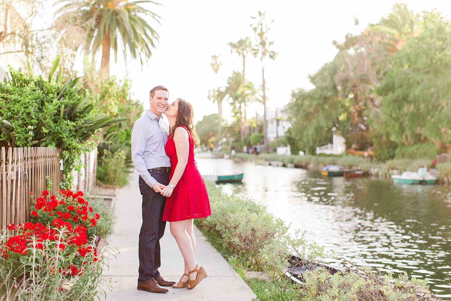 thevondys.com | Los Angeles Engagement | Venice Canals | The Vondys