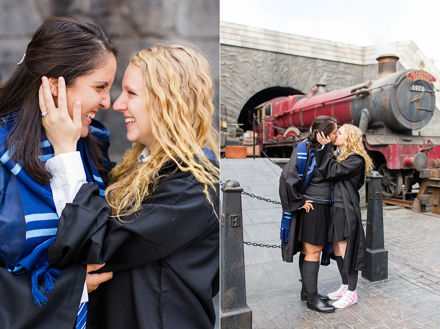 thevondys.com | Harry Potter World Engagement | Universal Studios | Los Angeles Wedding Photographer | The Vondys