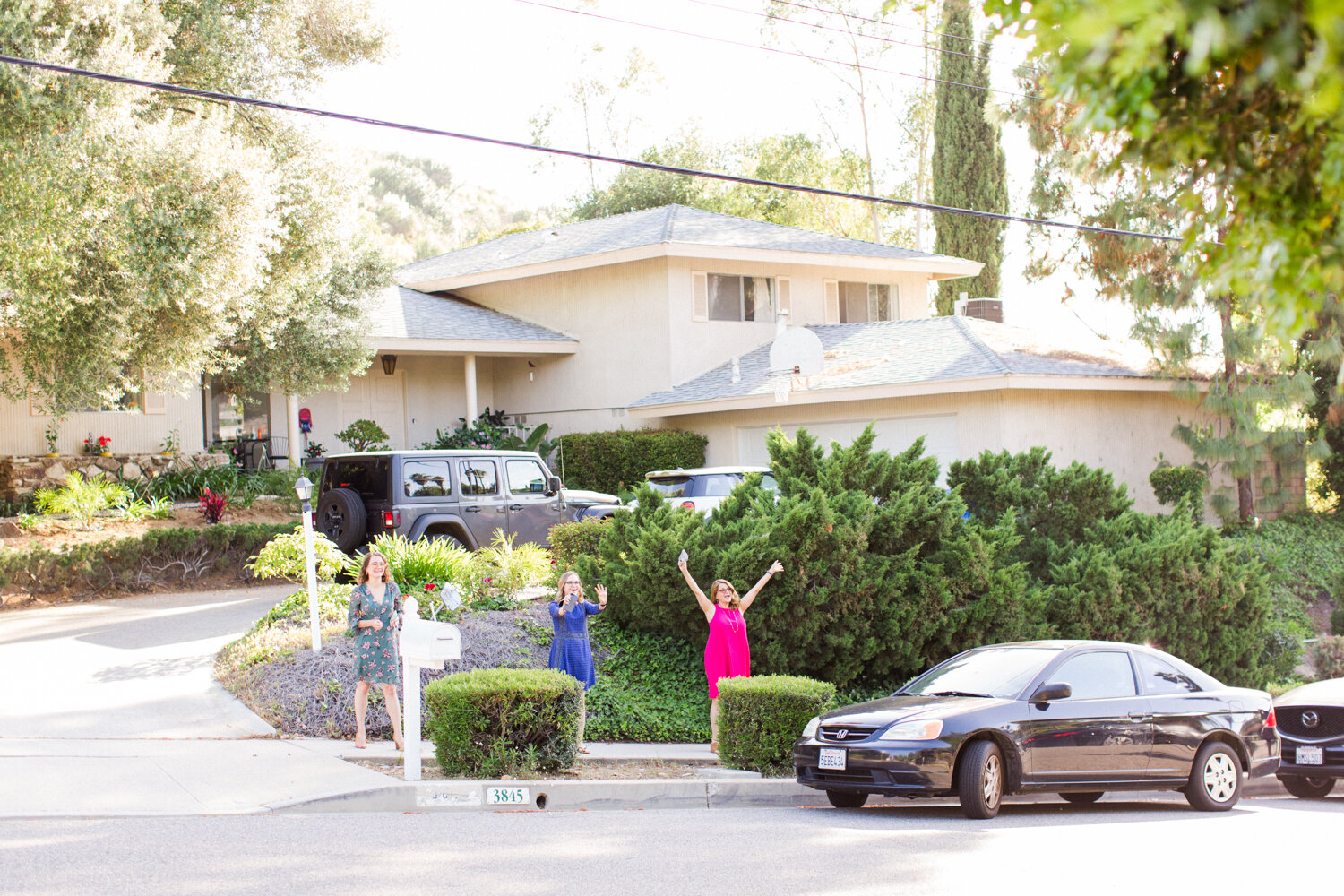 Virtual Zoom Wedding | Socially Distanced Event | Backyard Wedding | Los Angeles Wedding Photographer | thevondys.com