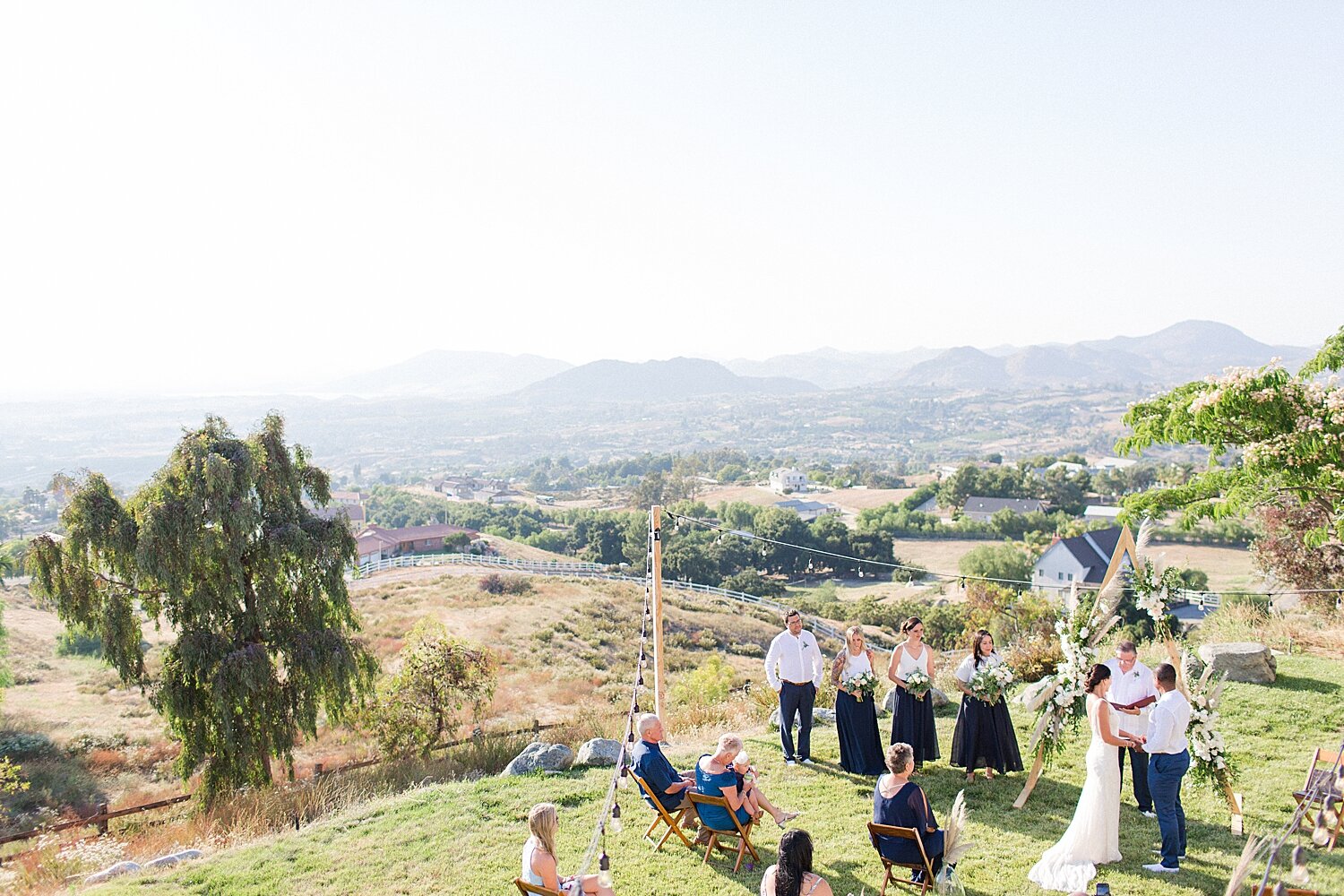 Temecula Socially Distanced Backyard Wedding | Los Angeles Wedding Photographer | thevondys.com