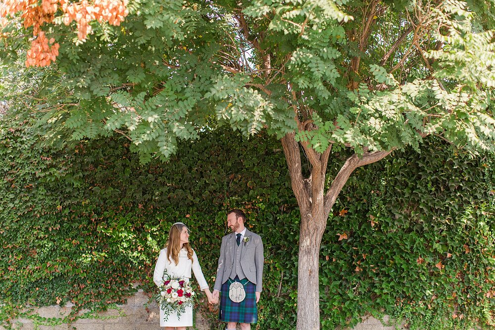 Los Angeles Wedding Photographer | Outdoor Church Small Wedding |  thevondys.com