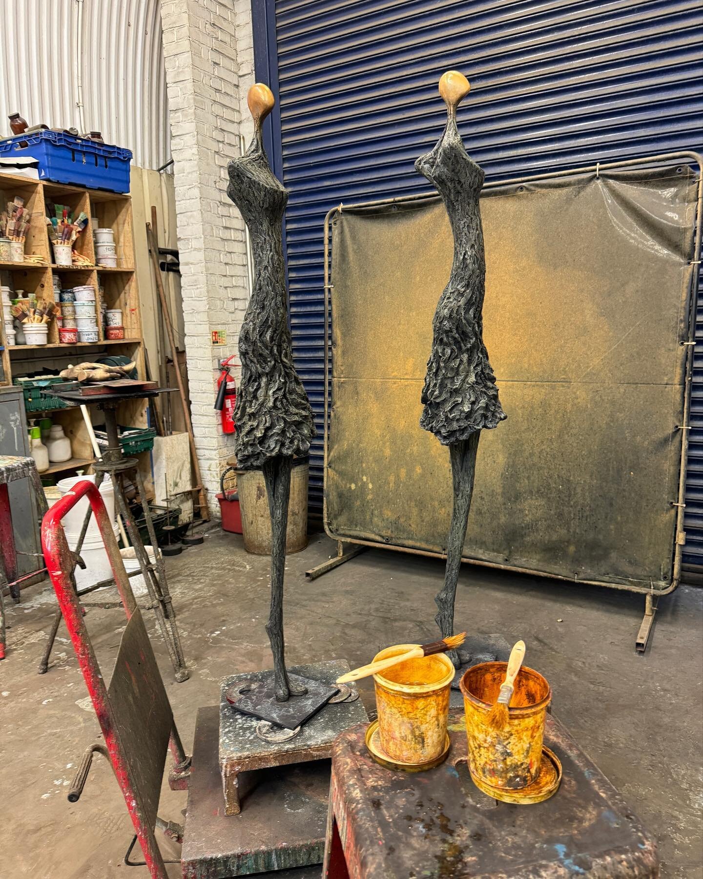Rhythm in the studio before they arrive at their new home

#studio #sculpture #bronzesculpture #artist #sculpt #figurativeart #dancer #artcollection