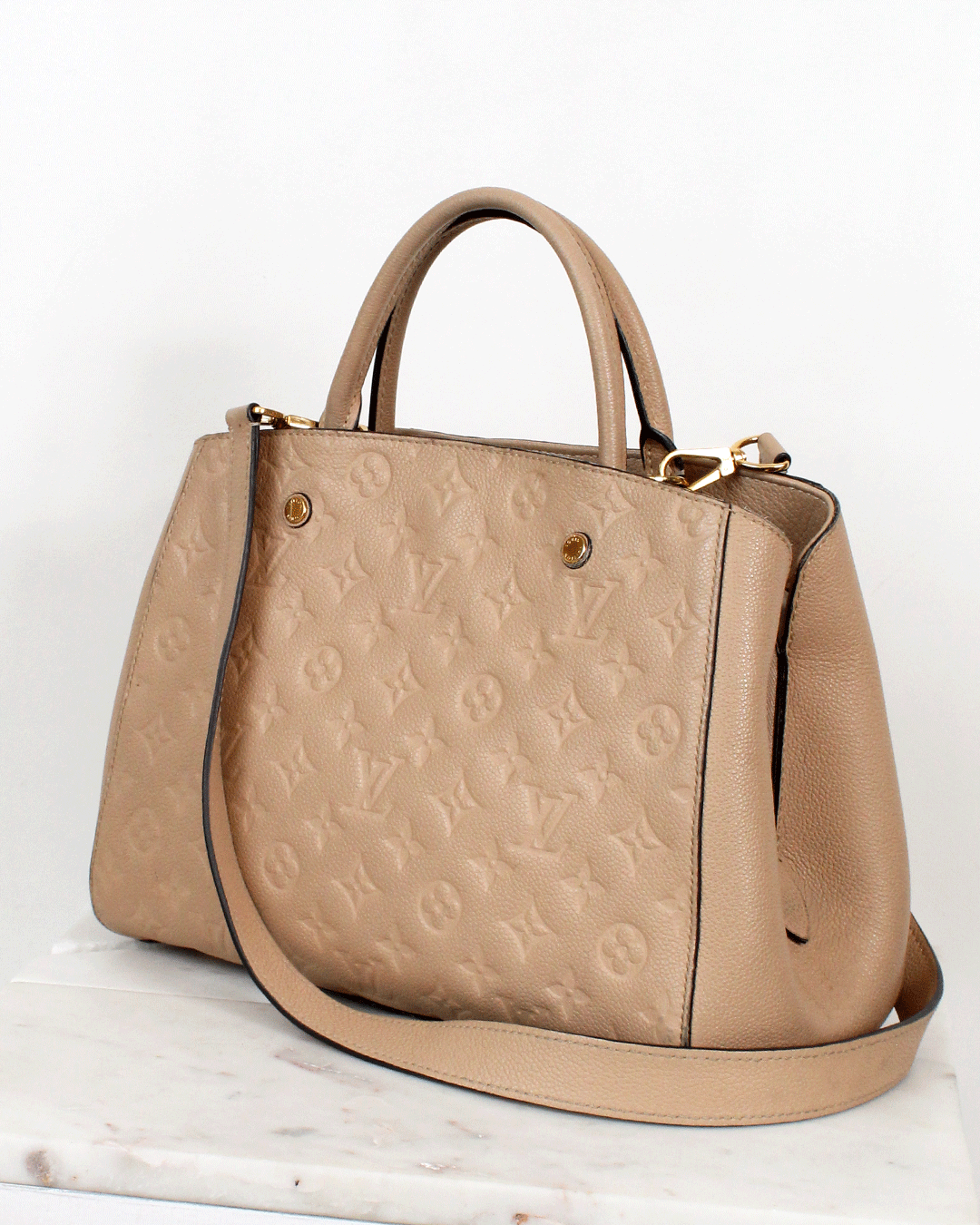 Louis Vuitton Monogram Empreinte Montaigne MM — Otra Vez Couture Consignment