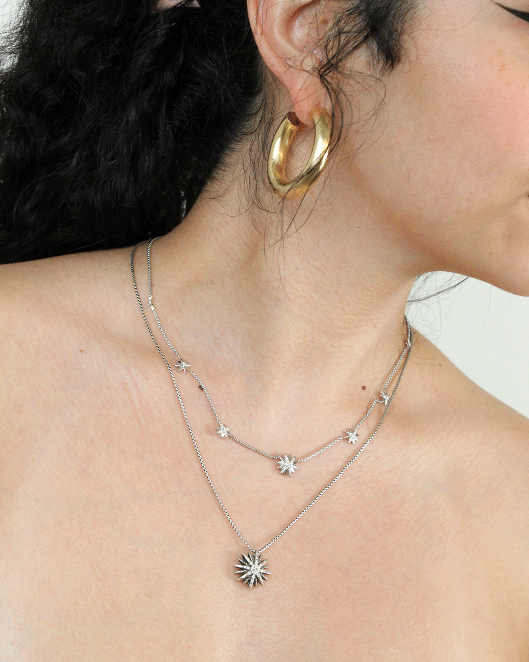 David Yurman Sterling Silver Starburst 