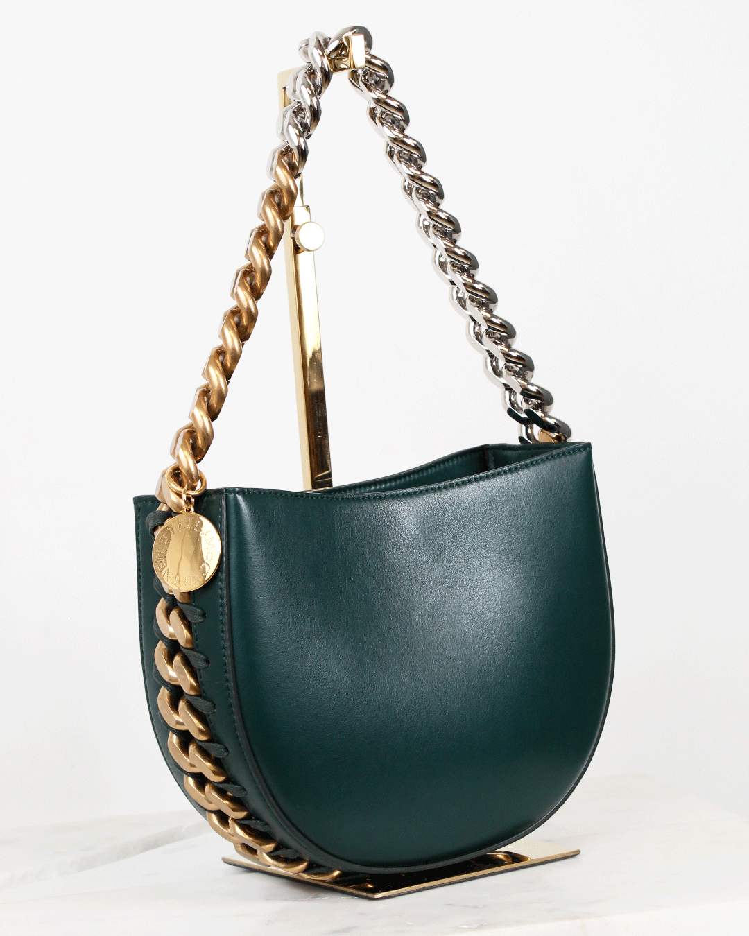 STELLA MCCARTNEY: Falabella bag in synthetic leather - Yellow | Stella  Mccartney handbag 371223W9355 online on GIGLIO.COM