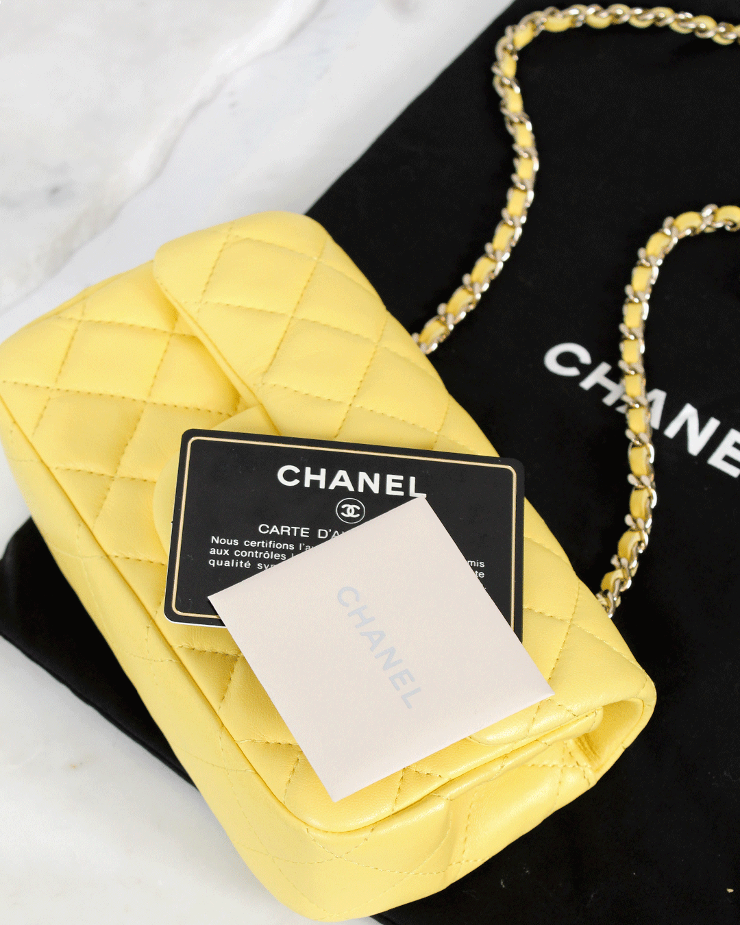 Chanel Classic Single Flap Quilted Lambskin Extra Mini Crossbody — Otra Vez  Couture Consignment