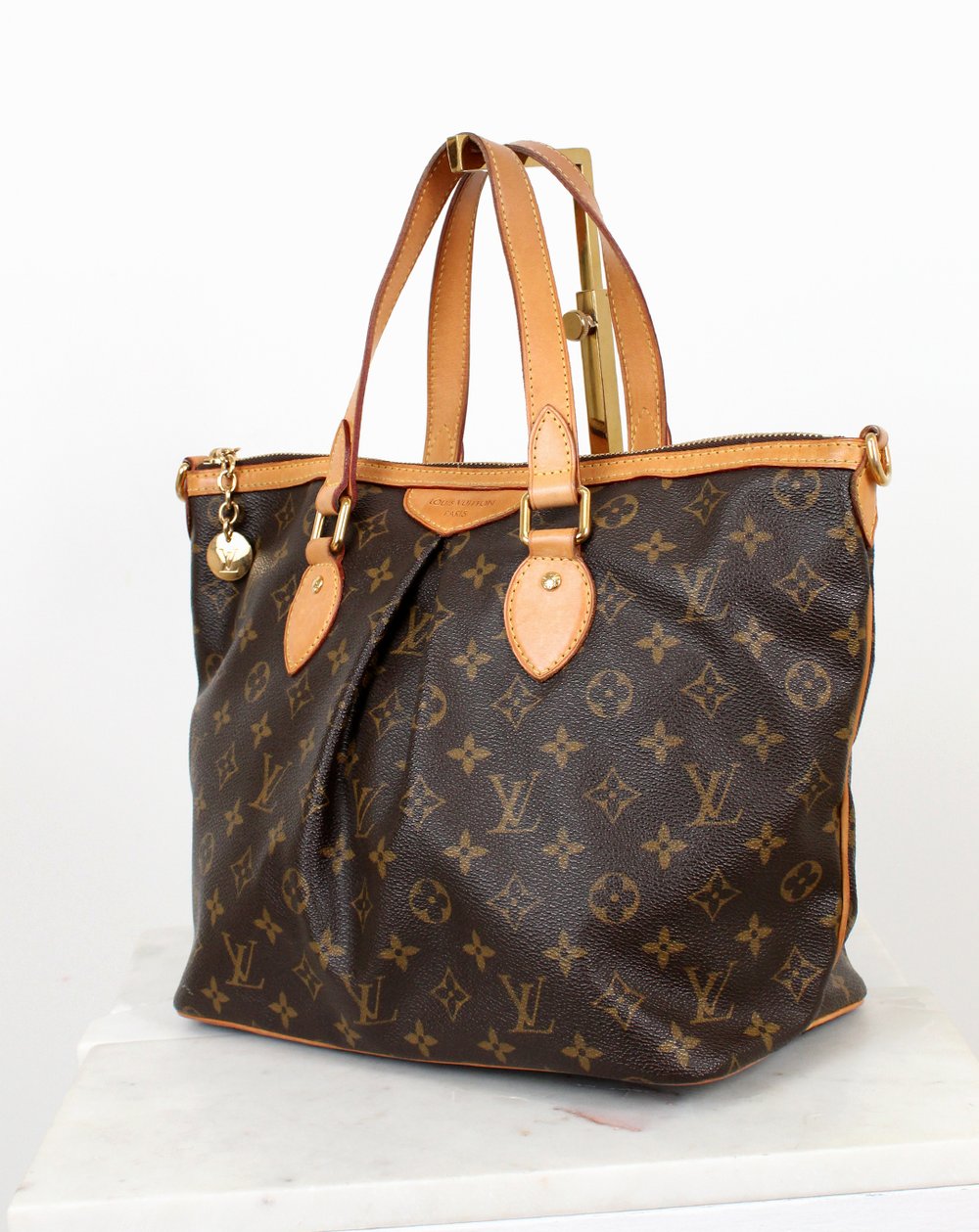 Louis Vuitton Monogram Canvas and Calfhair Iconoclasts Christian Louboutin  Bag at 1stDibs
