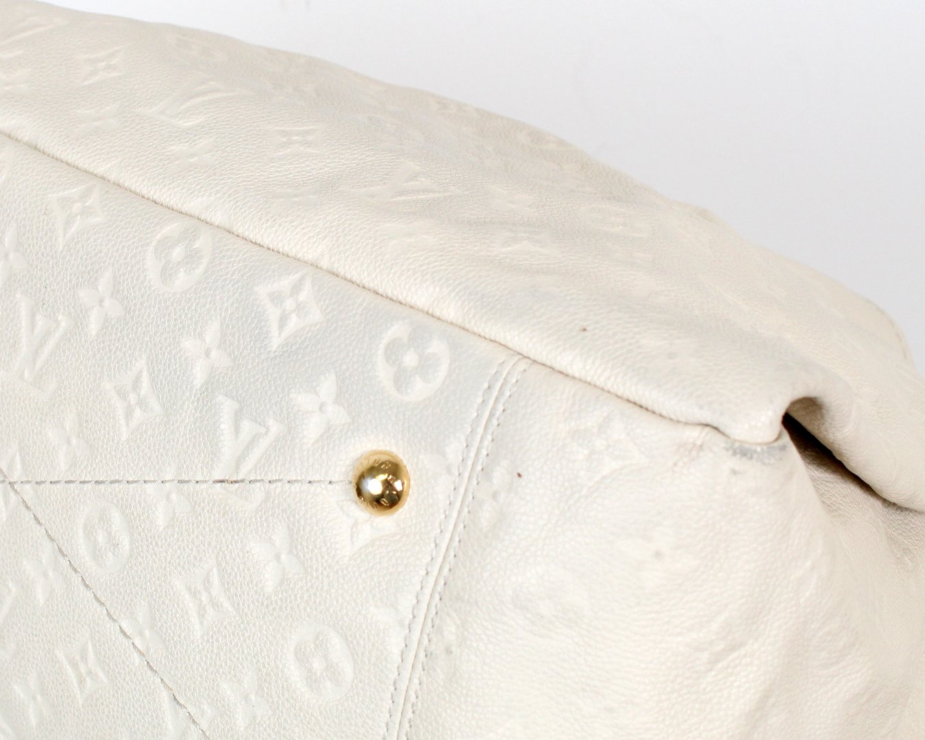 louis vuitton artsy empreinte-Louis Vuitton Artsy Empreinte Cream White  Handbag-RELOVE DELUXE