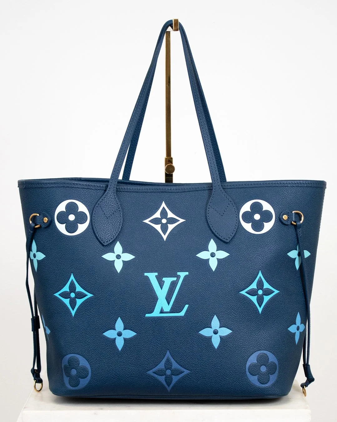 Limited Edition Blue Lv Neverfull Vuitton Neverfull Borsa Louis