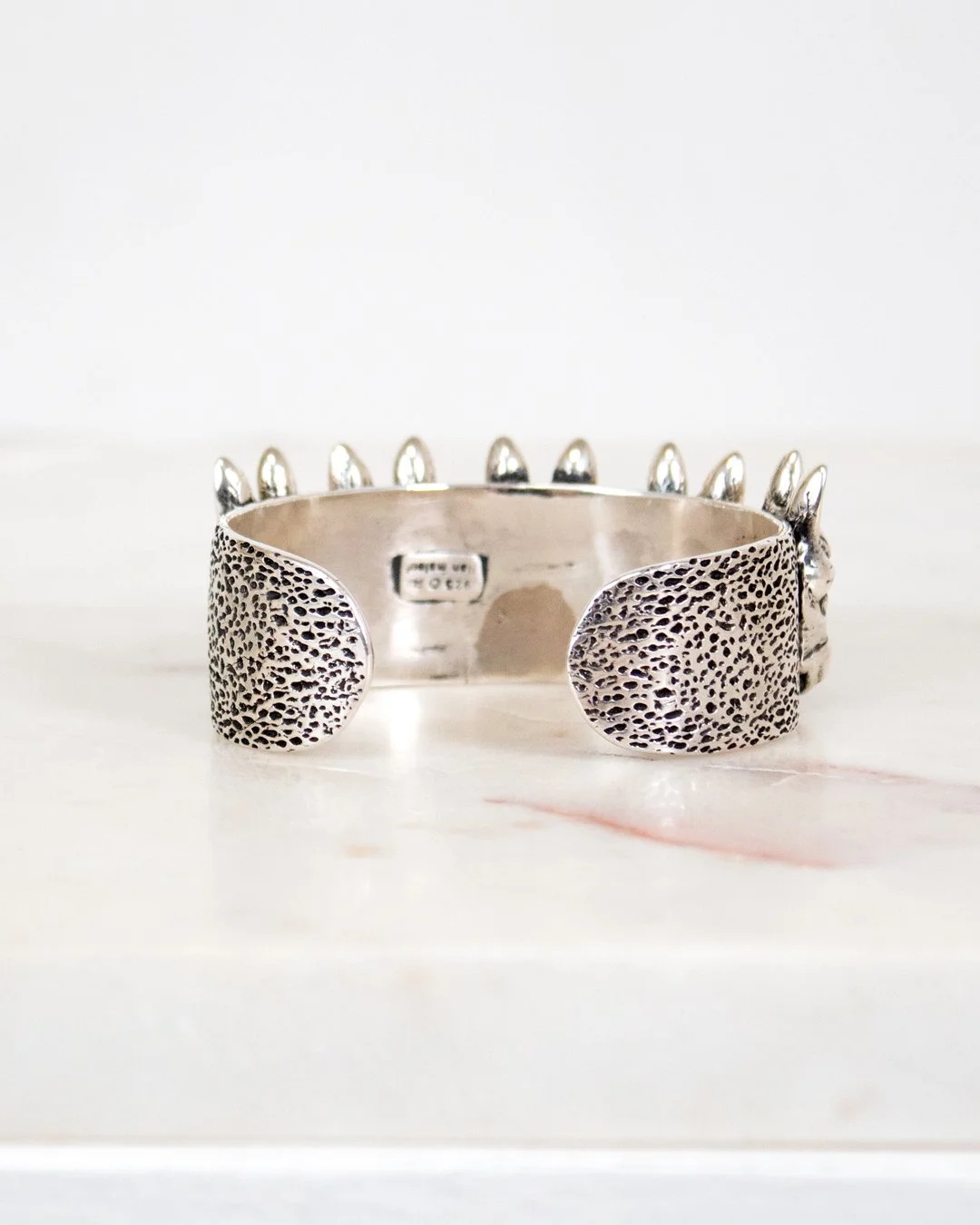 Dian Malouf Sterling Silver Donkey Cuff — Otra Vez Couture Consignment