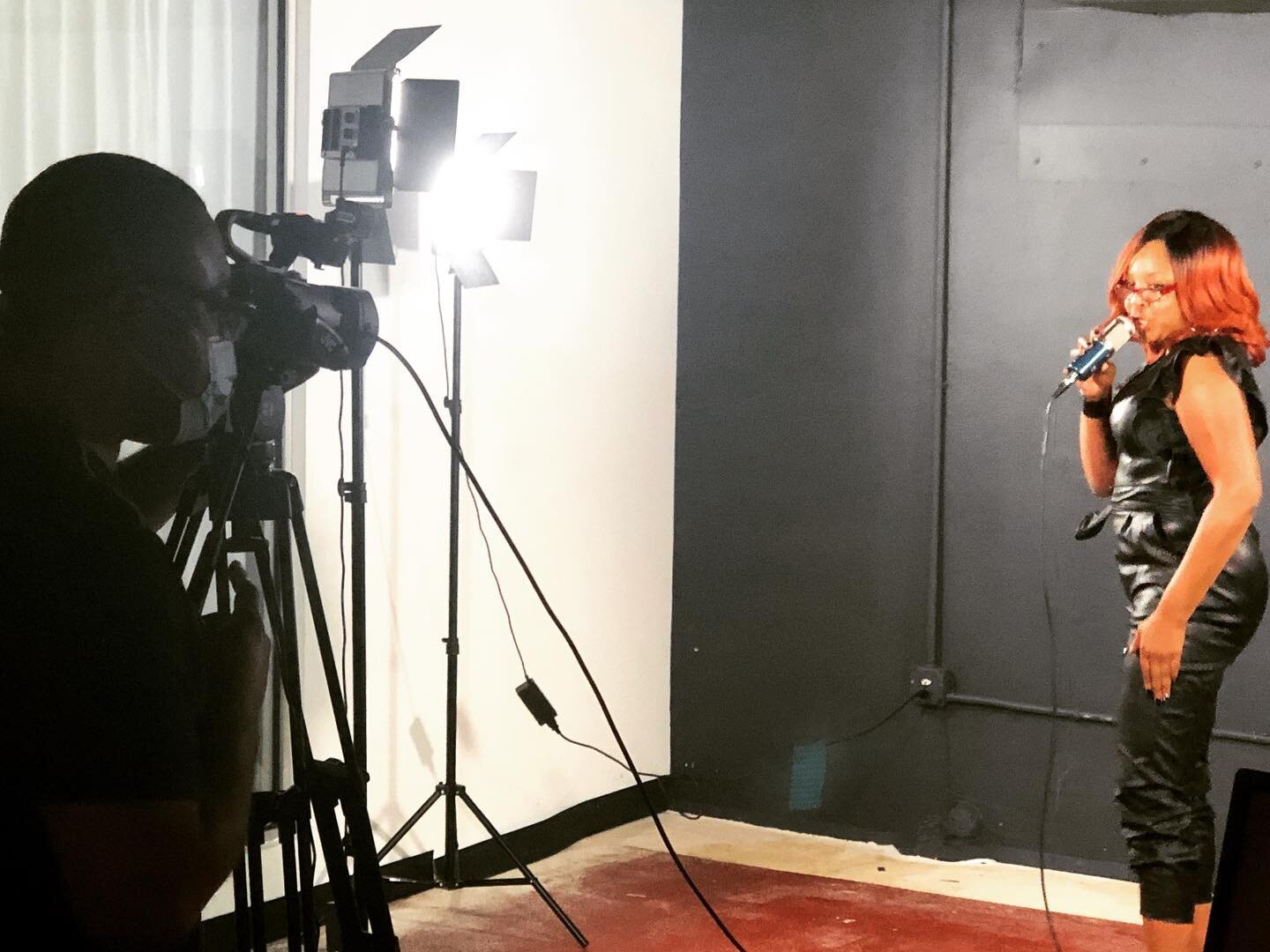Socially distanced video shoot with @imgigimack and @creativecanvasproductions today. #video #videoshoot #charlottemusic