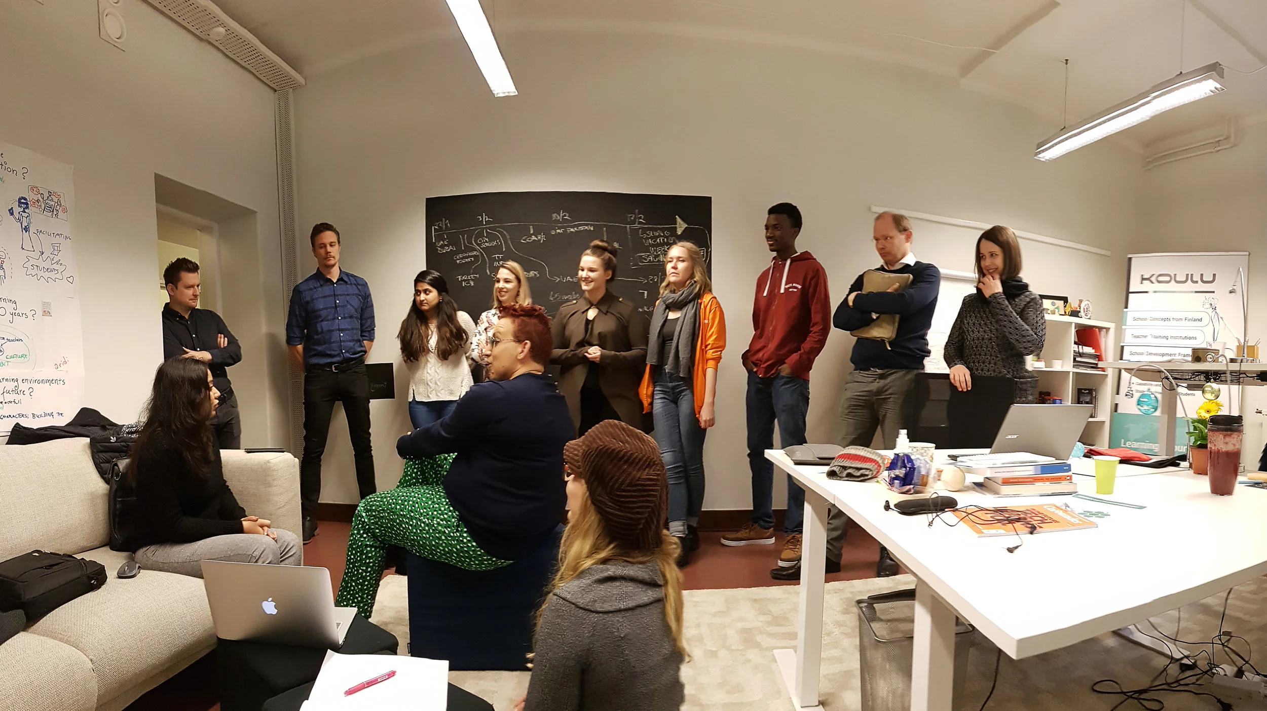 The new xEdu generation meets Koulu Group from Spring '16 program 