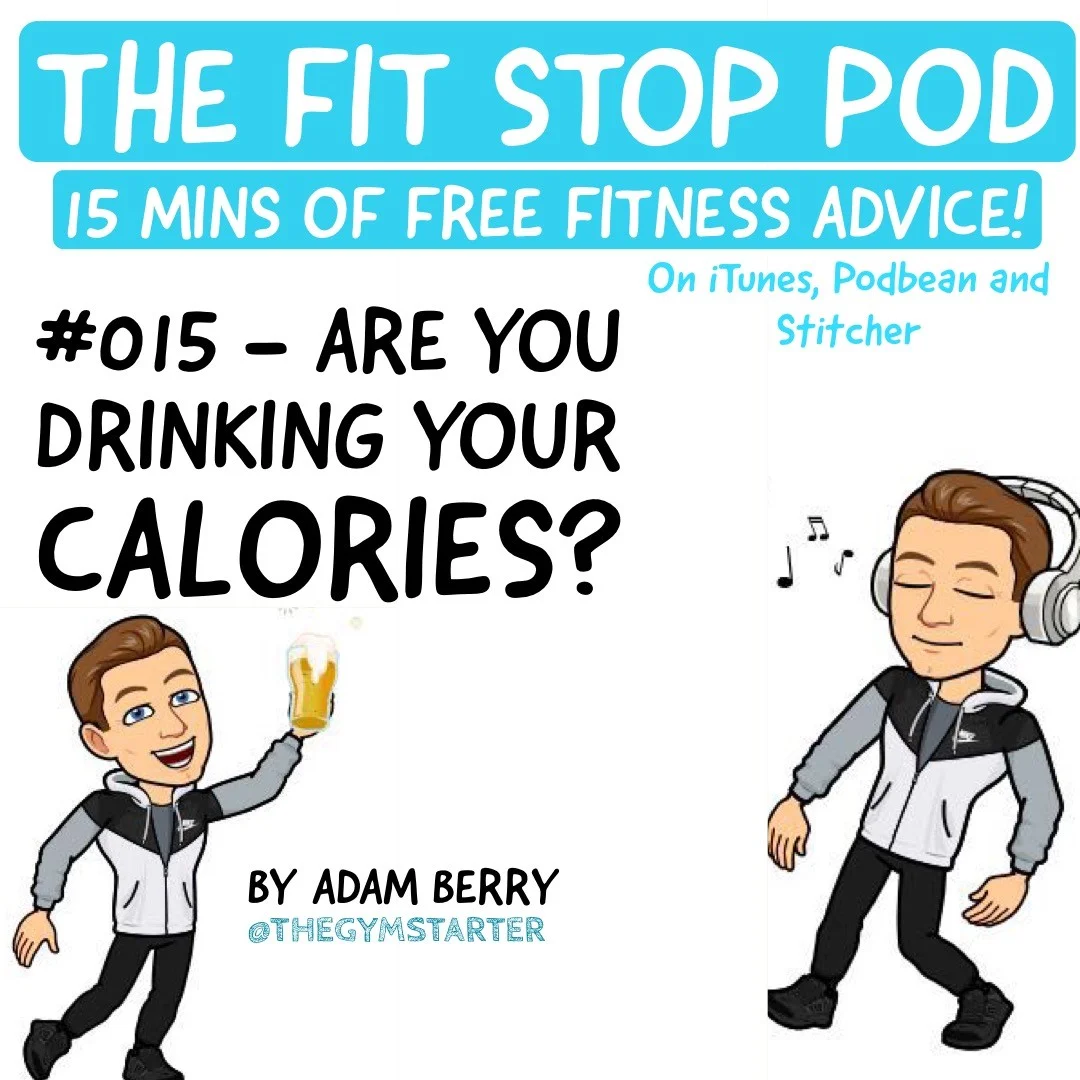 Episode #015 of The Fit Stop Pod — Are You Drinking Your Calories?