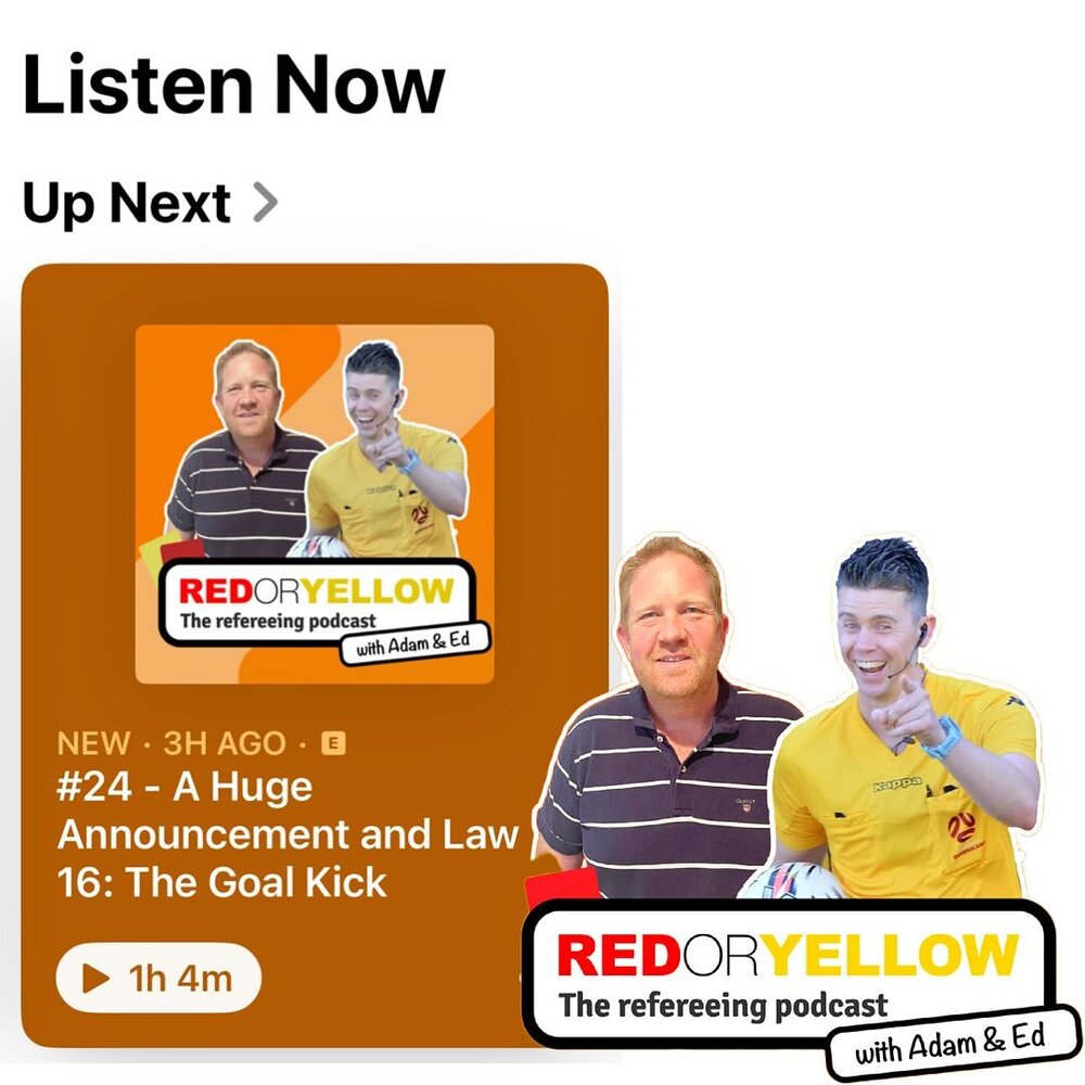 Episode 24 has dropped! 

Adam and Ed have a lively debate stemming from a #loyallistener question, and they have a huge announcement for the whole @redoryellowpod community. 

Have a listen and join in the fun. 

Link in bio 

❤️ or 💛
