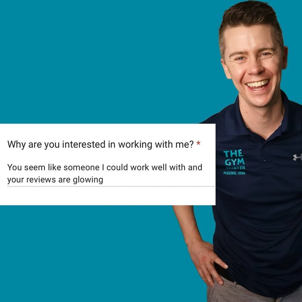 Someone applied to work with me yesterday on the Strong &amp; Confident Program. 

In his application, he wrote this. 

Got me in the feels. 

What a truly lovely thing to say.