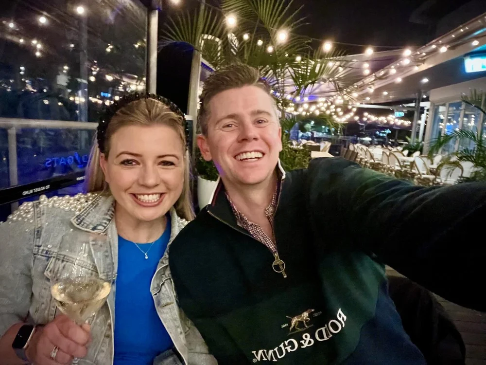 I&rsquo;ve heard this is how the cool kids take their selfies now. 

Well I feel pretty cool these days. Not only can I take a dope photo. 

But I have a beautiful wife too. Feeling very grateful today&hellip;❤️