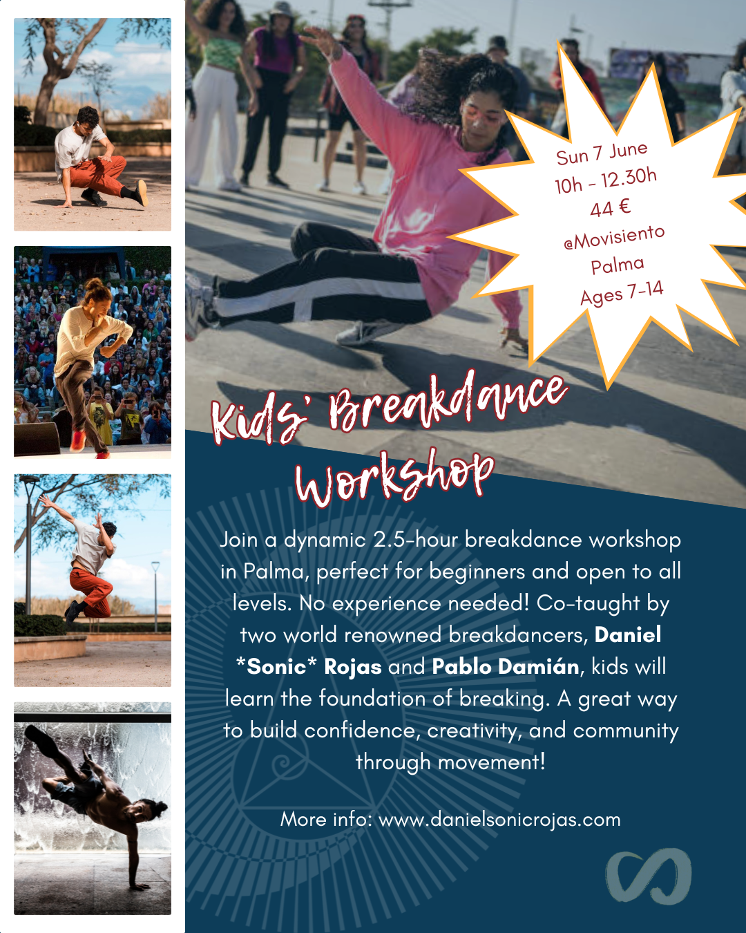 Kids' Breakdance Workshop with Daniel &amp; Damián